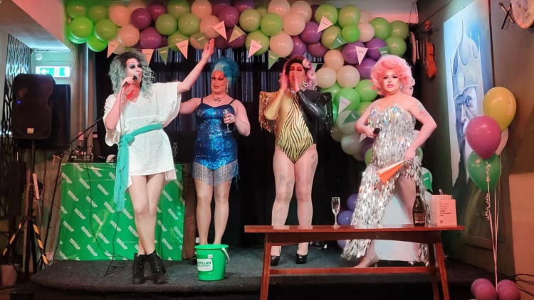 Drag Night, Brian Boru Club, 2022.