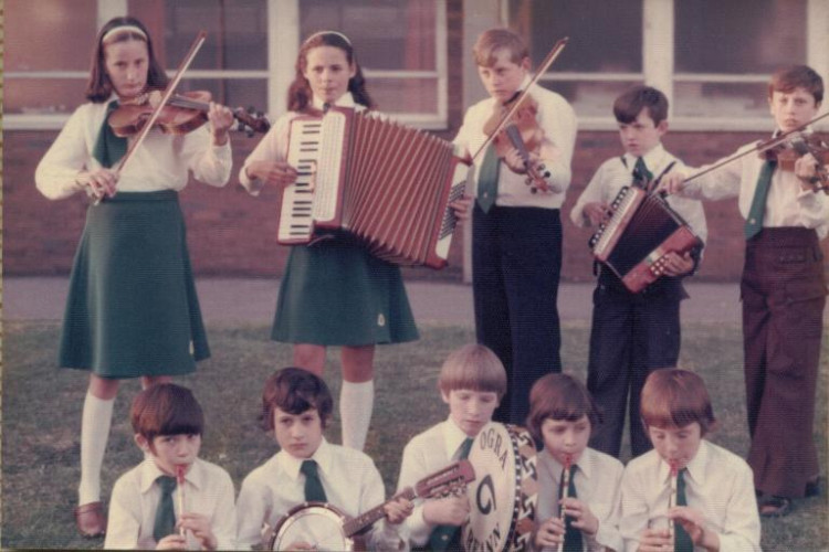 Ashton Comhaltas Group, 1978.